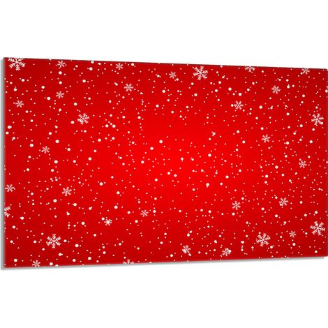 Glasschutzplatte für Herd 80x52 Rot (1/5)