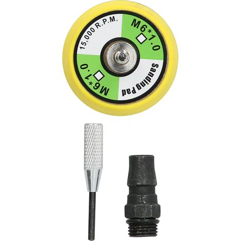 Ponceuse pneumatique OW-942, meuleuse excentrique 2/3 pouces, filetage impérial M6 (1/5)