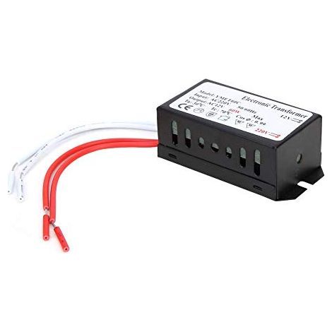 Elektronischer Transformator, Keenso 220V auf 12V Elektronischer Transformator Adapter Spannungswandler Intelligentes Netzteil Treiber (60W) (1/5)