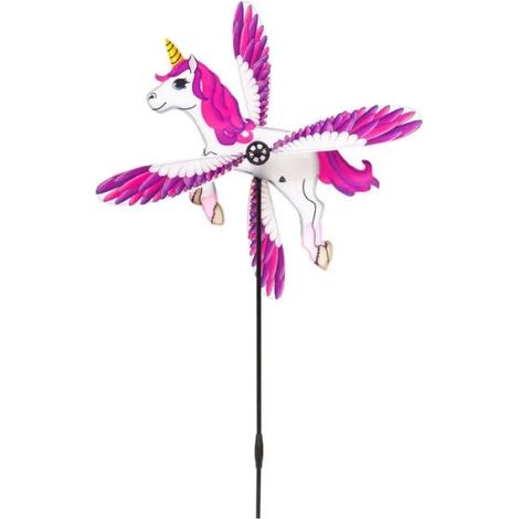 Elemento decorativo da giardino hq pegasus plastica 53x120 cm