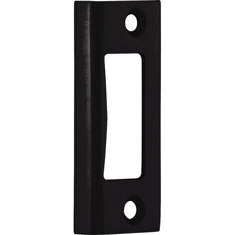 Winkelschließblech 10.401, Falztiefe 24 mm, Aluminium schwarz matt (1/2)