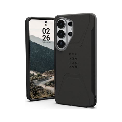 Funda Urban Armor Gear Civilian LT para Samsung Galaxy S26 Ultra, negra, compatible con MagSafe (1/4)