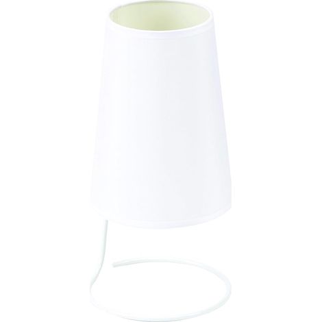 King Home WEISSE TISCHLAMPE aus Stahldraht 14,5x14,5x30h cm (1/3)