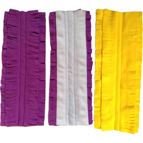 Lot de 3 lingettes de rechange en microfibre pour balai Swiffer PowerMop, réutilisables et lavables. (1/5)