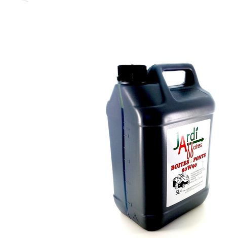 Huile professionnelle pour transmission 80W90 GL5 Jardiaffaires 5 litres