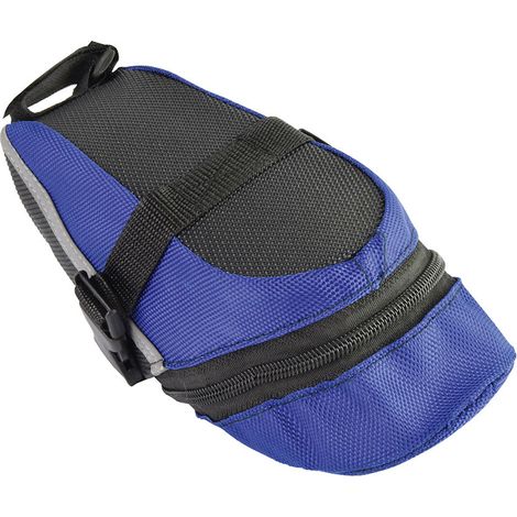 Borsa Per Bicicletta sottosella Sedile con Zip e Strisce Catarifrangenti Dunlop (1/4)