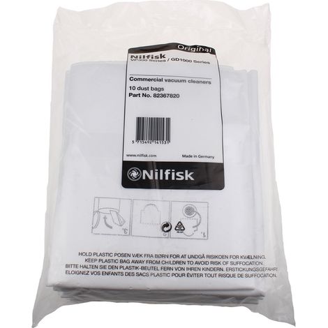 Bolsas para VP 300 Nilfisk 82367820