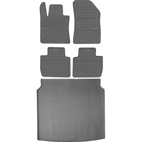 Peugeot 508 II Estate a partir de 2018 SET - Alfombrillas de goma para coche + alfombrilla para maletero (1/5)