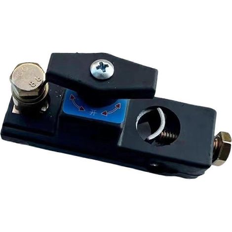 Interrupteur coupe-batterie universel 12V/24V pour batterie de voiture, avec protection anti-fuite pour bornes de batterie marine. (1/5)