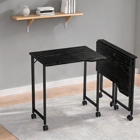 Bureau pliable en MDF 80 x 52 x 75 cm (1/5)