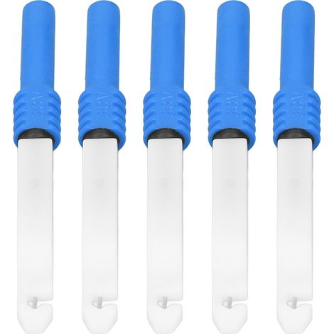 Set mit 5 0,7-mm-Messspitzen mit Schutzhülle, Messzubehör für Multimeter, Blau (1/5)