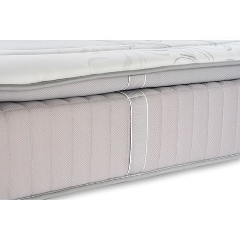 Materasso matrimoniale 1600 Molle Insacchettate Ermes con Pillow top Dispositivo Medico Detraibile 19% - Misura: 160x190 Matrimoniale standard