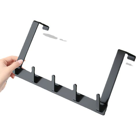 Türgarderobe mit 2 cm Rahmenstärke, Türhaken, Kleiderständer zum Aufhängen (1/5)