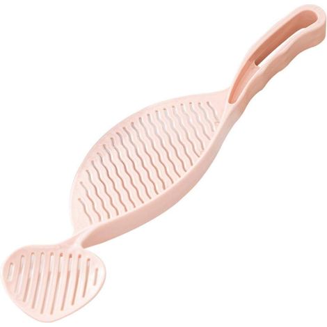 Filtre pour machine à laver le riz, accessoire de nettoyage du riz, pelle à riz, tamis à riz, égouttoir (rose) (1/5)