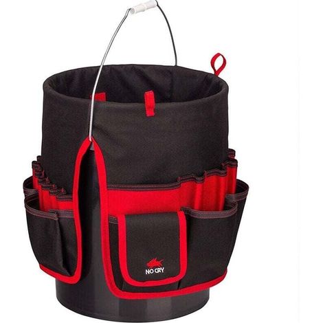Sac à Outils de Seau Multi-usages Poches Jardin Kit de Rangement pour Outil de Seau Étanche Porte-Outil Résistant à l'eau Pack Porte-Sac à Rouler pour Organisateur (1/4)