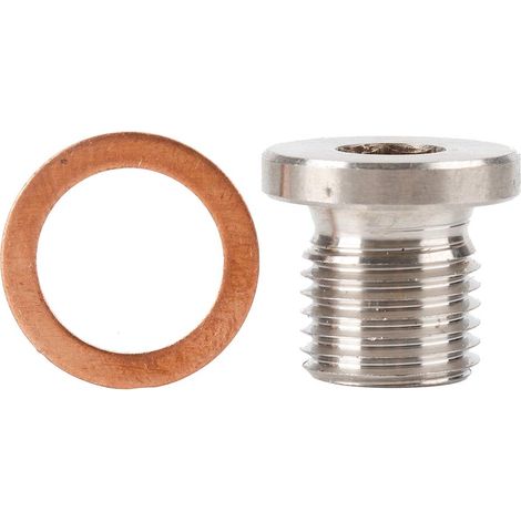 Zoternen M12 1,25 mm Tappo di chiusura per sensore Lambda Ossigeno O2 Moto Accessori per auto