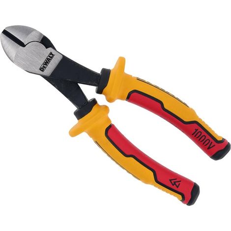 DeWALT Hand Tools DWHT82801-0 VDE Diagonal Cutting Pliers 160mm DHT082801 (1/2)
