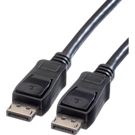 Câble de raccordement Value DisplayPort Fiche mâle DisplayPort, Fiche mâle DisplayPort 5.00 m noir 1
