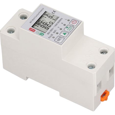 Interrupteur de compteur intelligent WiFi pour disjoncteur multifonction Tuya Energy avec mesure AC85‑300V 63A (1/5)