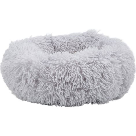 Litière chauffante électrique pour animaux de compagnie, température réglable, étanche, alimentation USB, diamètre 40 cm, gris (1/5)