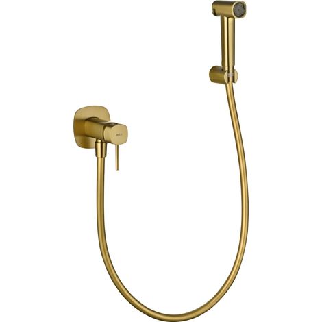 Grifo empotrado de bidé Firenze oro cepillado [ IMEX® ]
