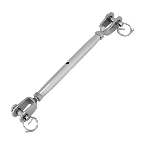 Tendeur à mâchoires fermées en acier inoxydable pour bateau/yacht (M8) (1/5)