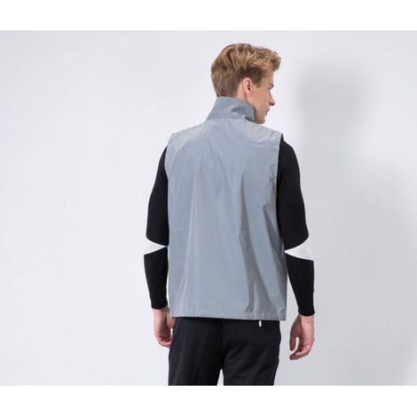 Gilet réfléchissant 3 m pour homme et femme, style décontracté, style hip-hop, coupe-vent, sport, capuche, fluorescent, taille XXL (1/4)