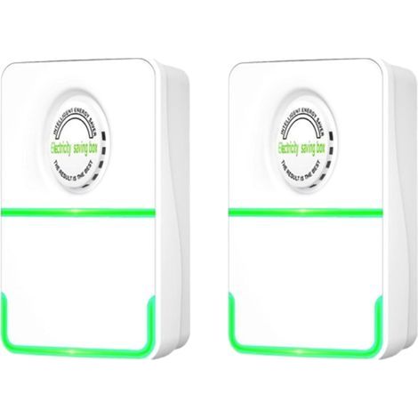 Économiseur D'énergie Pro, économiseur D'énergie Domestique, Boîte D'économie D'électricité Dispositif De Marché De Bureau Domestique Prise électrique Intelligente AC 90V-250V 30KW, 2APCK (1/5)