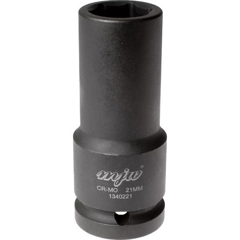 Chiave a bussola a impatto MJW da 3/4" a 6 punte, lunga 21 mm (1/3)