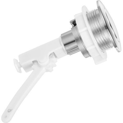Bouton du réservoir WC Blanc en Abs (1/5)