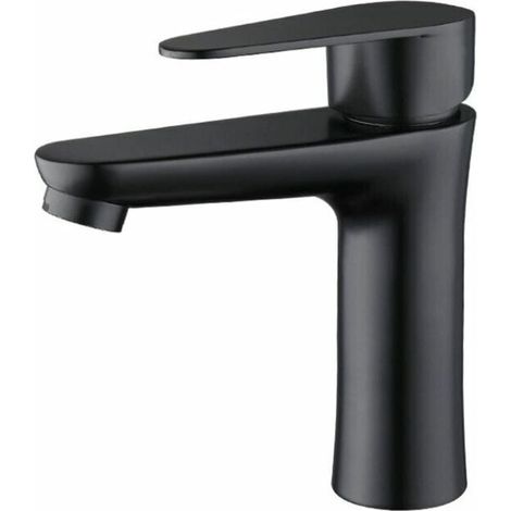 Grifo Lavabo - Grifo Monomando Acero Inoxidable 304 - Para Baño y Lavabo Comercial - 1 Unidad (1/5)