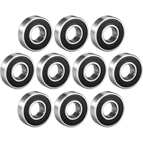 Sjlerst – Kugellager 12 mm x 28 mm x 8 mm – Abgedichteter Stahl 6001-2RS – Maximale dynamische Belastung – Für 3D-Drucker und Rotationsmaschinen (1/5)