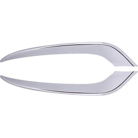2 Pièces Garniture Paupière de Phare Antibrouillard Avant pour BMW Série 3 GT F34 2013-2017, Accessoires Auto (1/5)