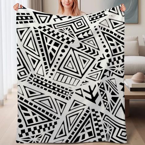 60x80 pouces de chaleur familiale : couverture pour les câlins et les soirées cosy (1/4)