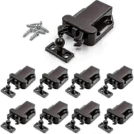 8 loquets tactiles autobloquants pour mécanisme d'ouverture par pression de tiroir d'armoire (1/5)