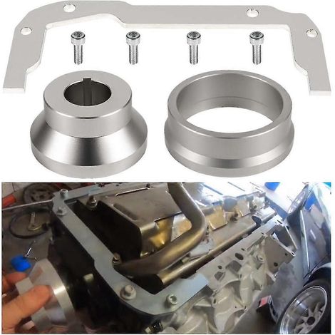 Desviador de línea de aceite automático y herramienta de alineación de la tapa del cárter de aceite delantera y trasera para motores 5.3, 5.7, 6.0 y 6.2L. (1/5)