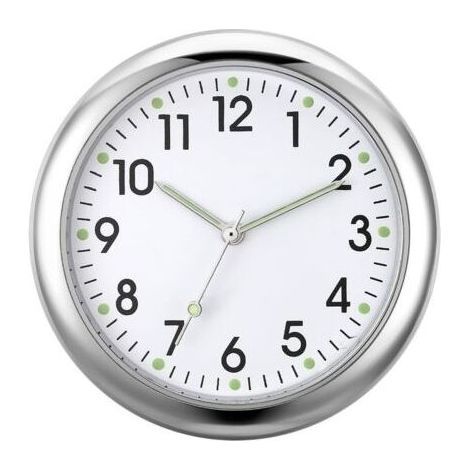Horloge Voitures - Mini Horloges Tableau Bord de Voiture - Montres À Quartz de Voiture D'aération Avec Aiguilles Lumineuses,Compatible Voitures Motos Bateaux Vélo,Diamètre 4x4cm (1/5)