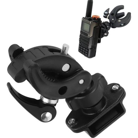 Support de vélo réglable pour talkie-walkie, support de moto pour radio bidirectionnelle avec une large compatibilité-AquaForge (1/4)