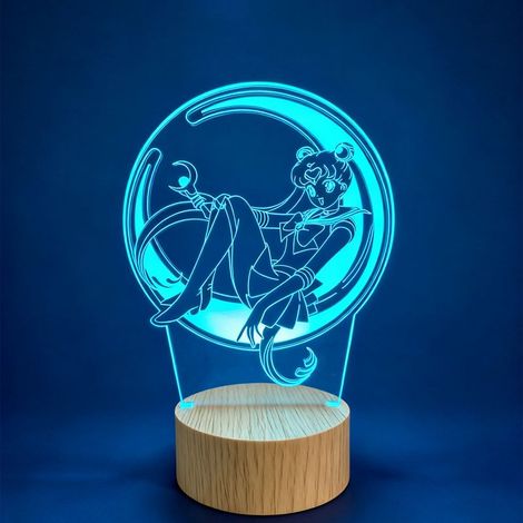 Veilleuse LED Lampe 3D RGB