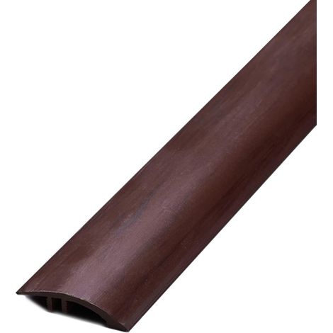 Bande de transition parquet/carrelage, seuil réducteur en PVC découpab (1/5)