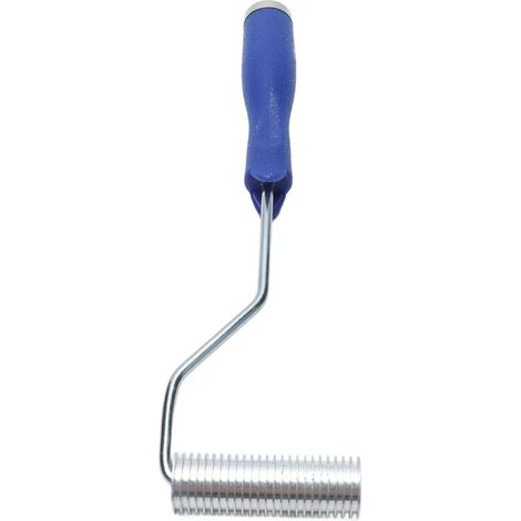 Rouleau aluminium diamètre 25x75mm pour stratification fibre de verre, outil anti-bulles, nettoyable à l'acétone (1/5)