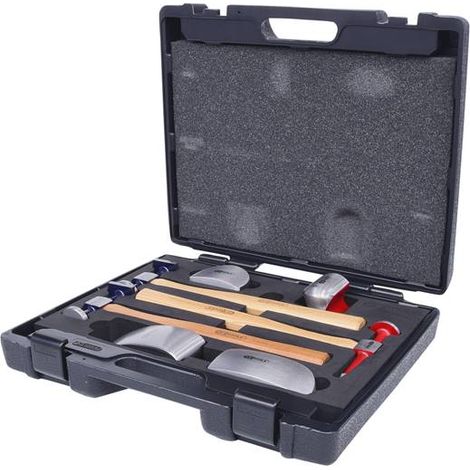 KS Tools 140.2100 Karosserie-Ausbeul-Satz, 7-tlg.