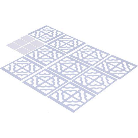 Sticker mural miroir 3D à faire soi-même, décoration de fond pour chambre ou salon (1/5)