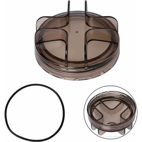 Couvercle de filtre pour piscine – Couvercle de pompe et de filtre à sable, 0,75 CV, débit 9 085 L/h, convient aux piscines hors sol et enterrées, montage facile (1/5)