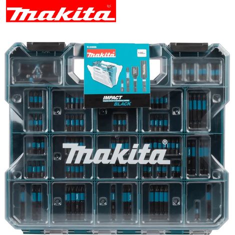 MAKITA E-24826 (100pc) Impact black bit set