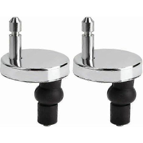 Kit de fixation universel pour abattant de WC - Compatible avec la plupart des abattants de WC standard à descente automatique - Installation facile (1/5)