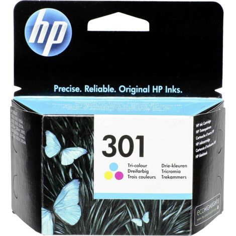 HP 301 Cyan/Magenta/Gelb Original Druckerpatrone
