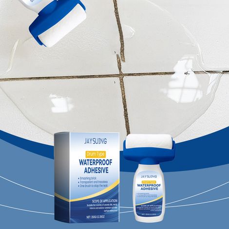 Colle transparente imperméable pour réparer et prévenir les fuites dans les carreaux de céramique et les faïences murales - 350 g -- BIEMMEDUE (1/5)