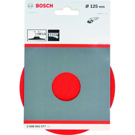 Plato lijador con "cierre cardillo" amoladora:125mm BOSCH 2608601077 (1/2)