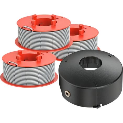 Bobine de fil pour débroussailleuse Bosch pour débroussailleuse ART 23 26 30 Commitrim Easytrim 8 m F016800175 (3 bobines + 1 (1/5)